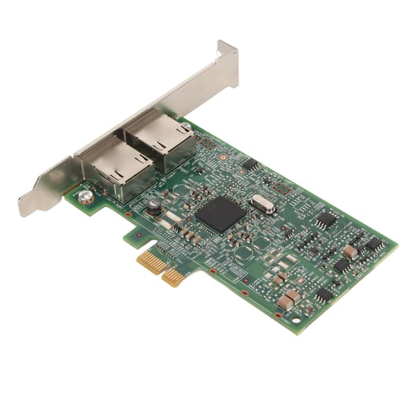 PCIe netværkskort BCM5720-chip 5GT/s 10/100/1000Mbps 2 RJ45 Gigabit serveradapter til Win Server 2008