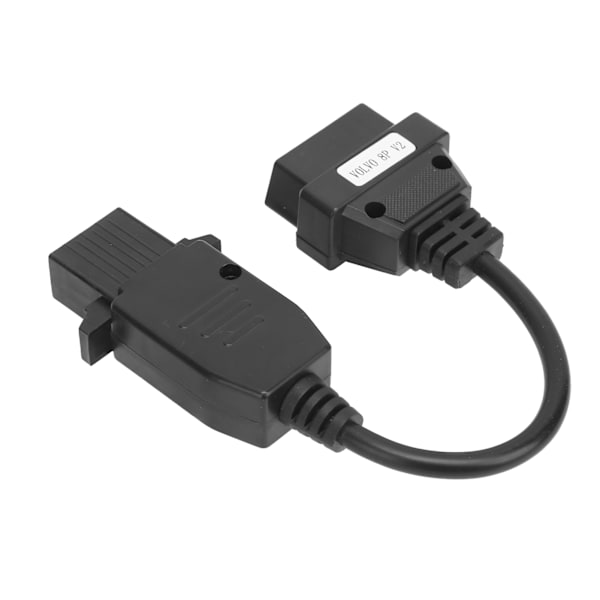 30 cm OBD2-diagnostikkabeladapter 8-polig till 16-polig plastskanningsverktygskabel för lastbilar