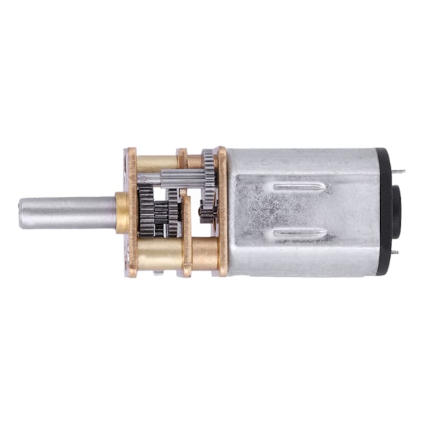Uusi N20 DC3V 6V 12V 50-2000 rpm nopeudenrajoitin DC-moottori metallivaihteistolla