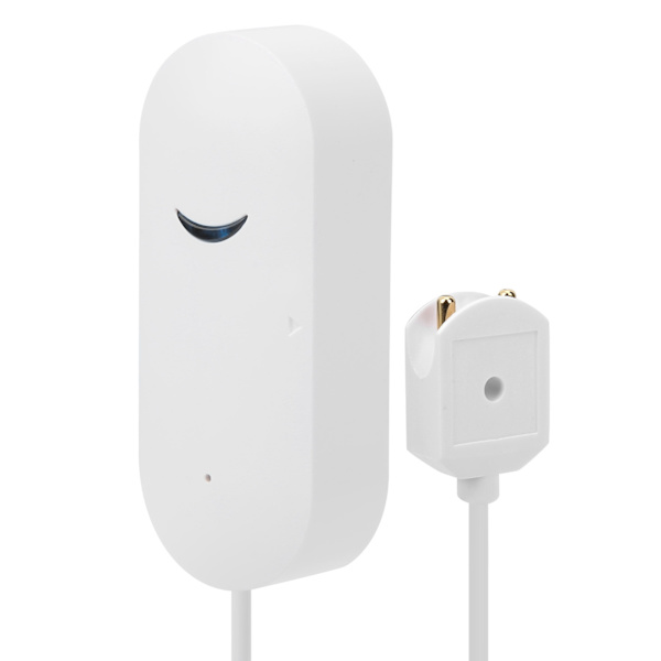 WIFI Vattenläckagedetektor Översvämningssensorlarm med dubbelsidig tejp för Tuya