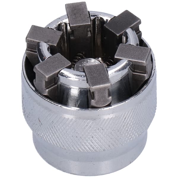 Justerbar pipe 3/8in 10mm-19mm universelt rustfritt tilbehør for skralle