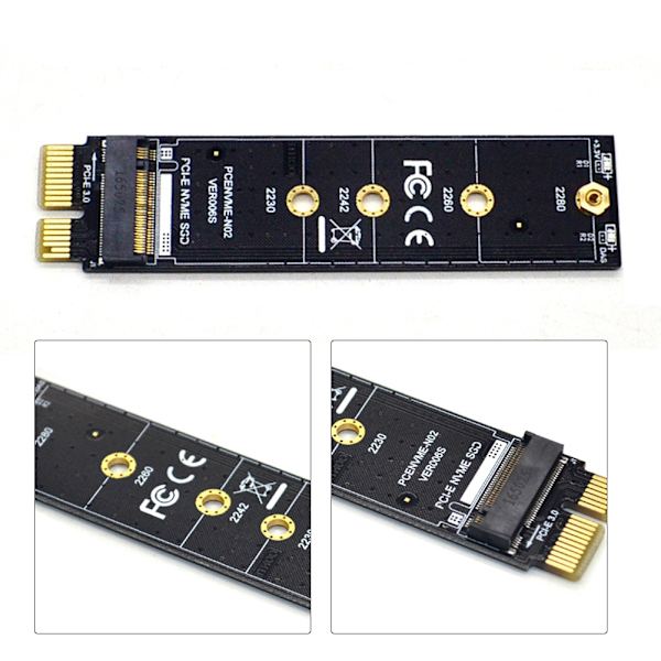 NVME M.2 til PCI-E3.0 1X Hurtig Utvidelseskort Adapterkort M Nøkkel NGFF Konverterkort Modul