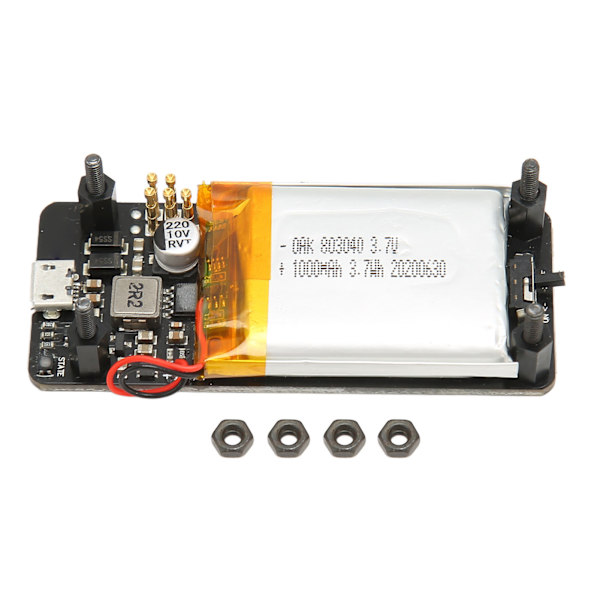 V1.2 UPS Power HAT Board 400mA Lading 1000mAh batteri UPS Lite V1.2 UPS HAT Board for Raspberry Pi Zero