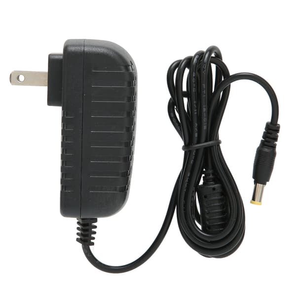 Strømadapter Kortslutningsbeskyttelse Anti-interferens Liten DC Ripple Strømforsyningsadapter 100‑240V US-plugg