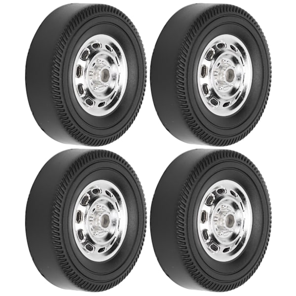 4 kpl metallia ajelehtivaa kumipyörän rengasvaihtotarviketta WPL D12 1/10 RC-autoon, tyyppi A