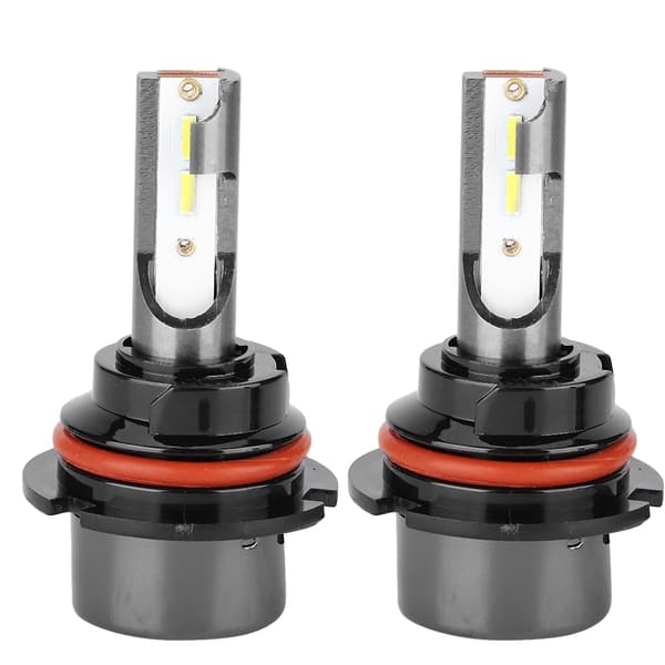 2 stk 9004 60W L8 LED frontlys konverteringssett frontlykt tåkelys pærer billamper biler
