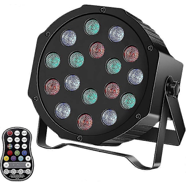 RGB LED Par Lys - 18 LED'er X 16w Scene Par Lys - JRZD