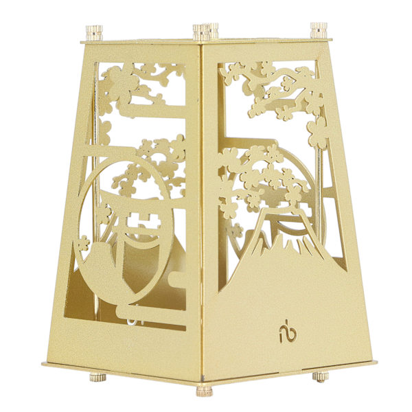 Metal Penneholder Multifunktionel Nem Montering Fin Glans Overflade Galvanisering Robust Holdbar Guld Penneholder