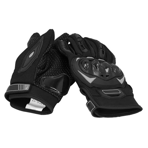 2 stk. motorcykelhandsker ledende mesh plast prik sundt stof mænd kvinder slid udstyr XL