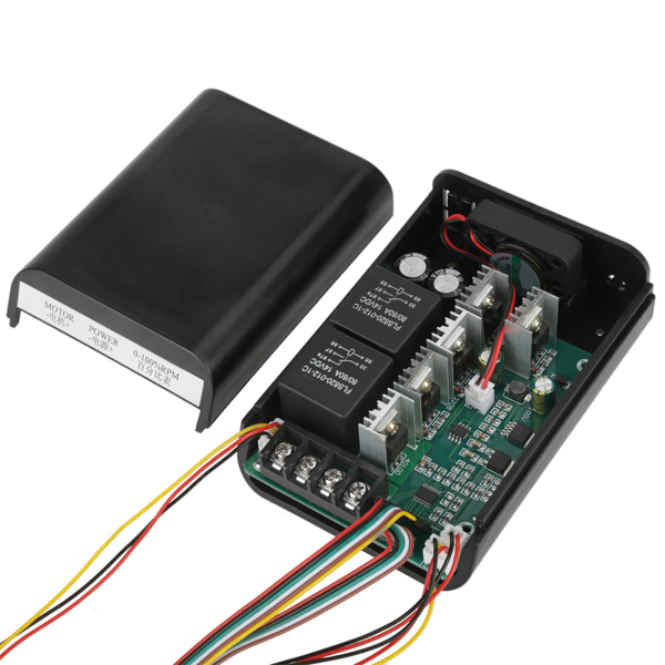 DC 10-55V 40A digitaalinen näyttö DC-moottorin nopeudensäätö CW CCW käännettävä kytkin