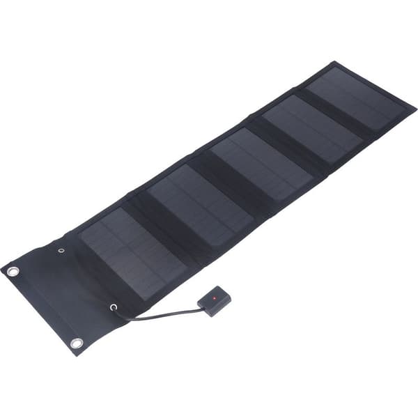 15W Bærbart Sammenfoldeligt USB Solpanel, Høj Effektivitet, IP65 Vandtæt, Soloplader til Telefon, Tablet, Bærbar Computer
