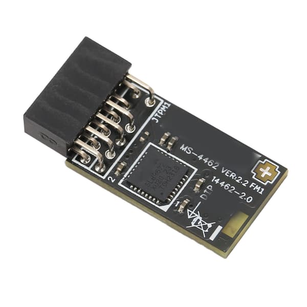 TPM2.0-modul TPM SPI 12-bens krypteringssikkerhedsmodul med SLB 9672 til MSI-bundkort til Windows 10 11
