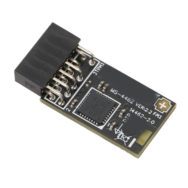 TPM2.0-modul TPM SPI 12-stifts krypteringsmodul med SLB 9672 för MSI-moderkort för Windows 10 11