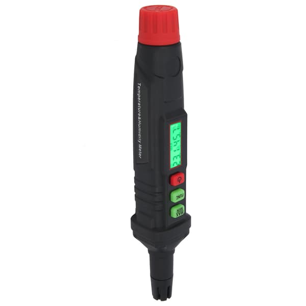 HT62 Digital Termometer Hygrometer Portabel Temperatur Luftfuktighet Daggpunkt Testare