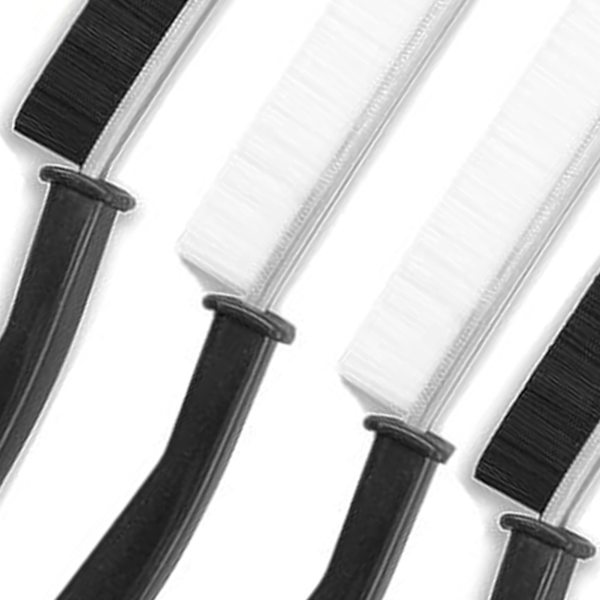 4 st Spårrengöringsborste Multifunktionell Ergonomisk Pålitlig Spårrengöringsborste för Badrum Hem