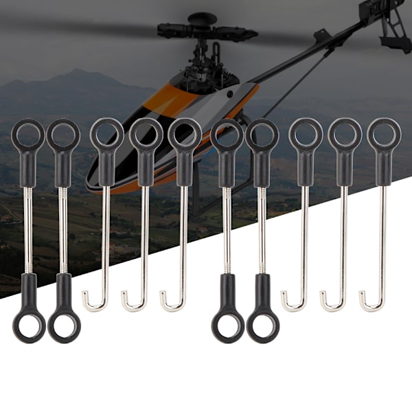 2 sett koblingsstangsett oppgraderingstilbehør Passer til WLtoys V950 RC-fly
