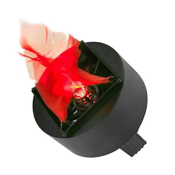3D Kunstig Flammelampe Falsk Ild Dekorativ Sceneeffekt Lys EU Plugg