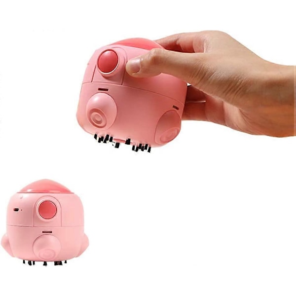Bærbar Bordrenser, Tegneserie Mini Bærbar Suge Raket USB Trådløs Bordstøvsuger Assistent Tastatur Rengøring, til Kontor Børn Studenter Hjem Bil, Pi
