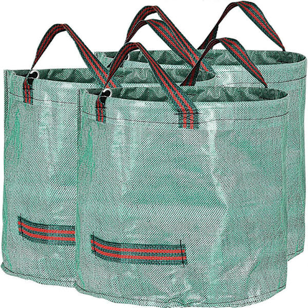 3x 60L Rivsäkra Trädgårdssäckar