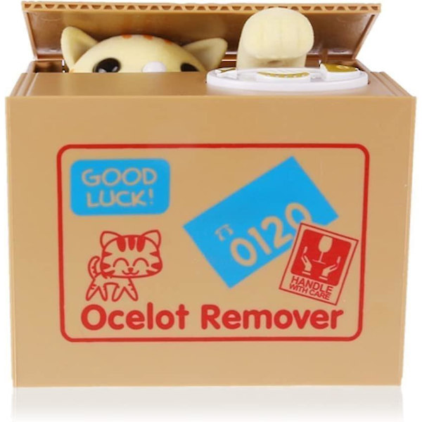 Stealthy Kitty Coin Bank - Gem dine opsparinger i hemmelighed, ideel gave til alle aldre