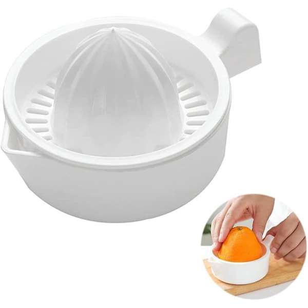 Manuel Citruspresser, Manuel Appelsin- og Citronpresser, Professionel Juicepresser med 230 ml Beholder til Frugter
