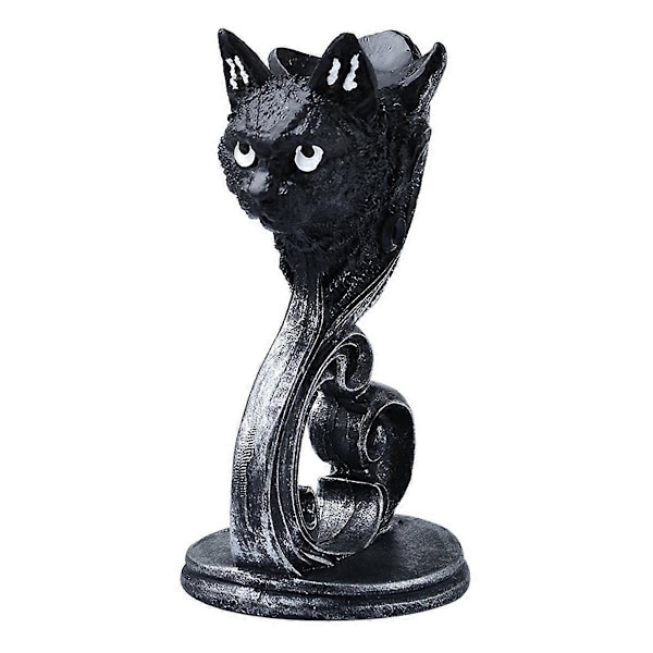 Sort Statue og Gave Boligindretning - Display Krystalglas Kugleholder