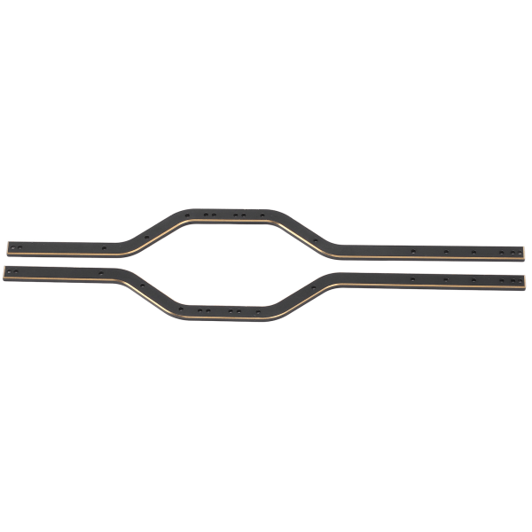 RC-chassisramme i metall, erstatning for RC-bilchassisbjelke for Axial SCX24 AXl0005 1/24 RC-bil