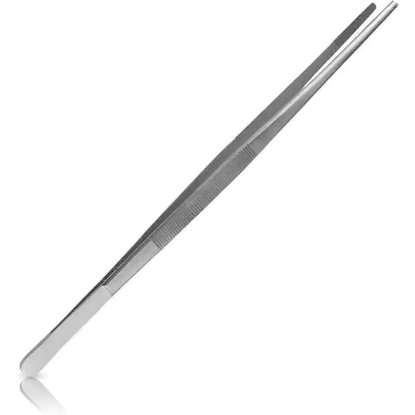 Pince du Chef - Kjøkkentang - Grilltang - Steketang - Kokketang - Rett Tang - Kjøkkenutstyr - Lengde: 30 cm - RUSTFRITT STÅL