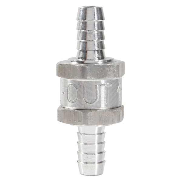 Aluminium Bränsle Backventil Envägs Bensin 6/10/12MM Valfritt