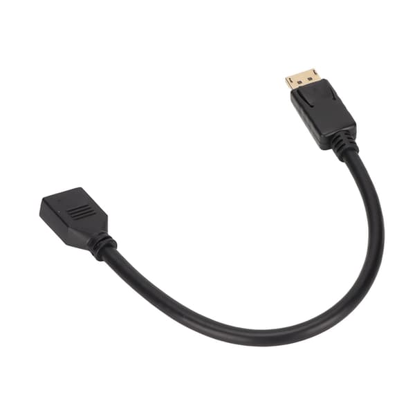 Displayport forlængerkabel 4K forgyldt DP forlængerkabel han til hun interface Displayport HD adapterkabel