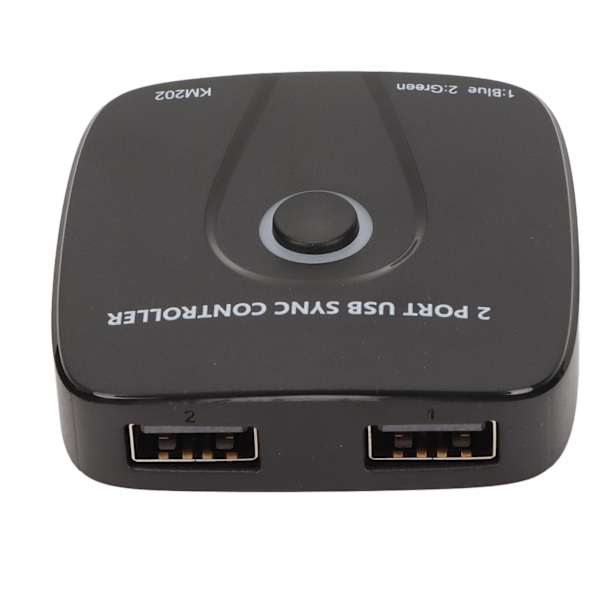 2 i 1 USB-switchväljare Multifunktionell stabil överföring KM USB Sync Switch Controller USB-delningsswitch