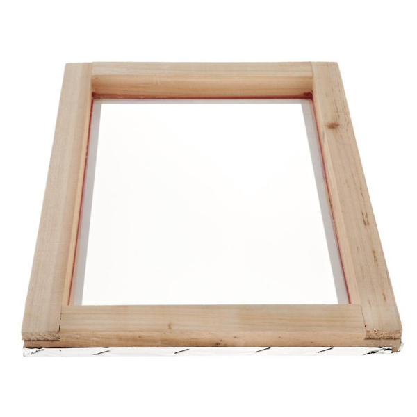 3st Screentryck Träram Silke Tryck Mesh Screentryck 25 x 35cm 77T