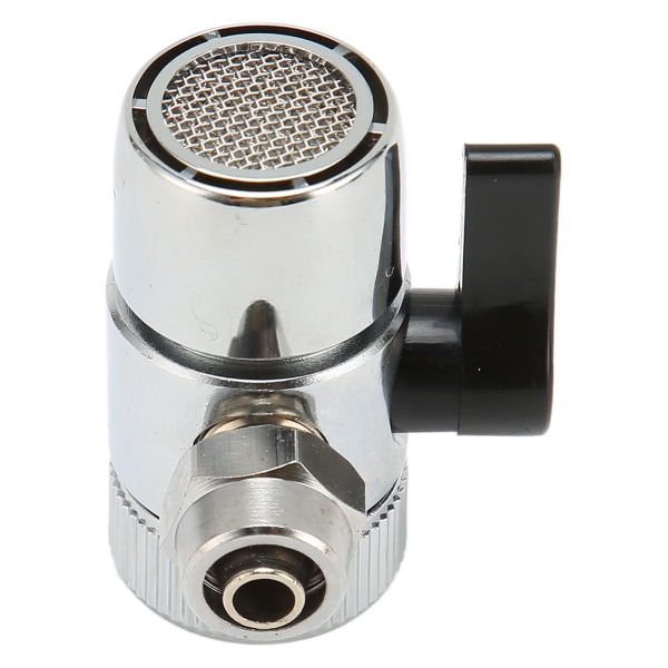 3stk G3/8 Insink Kran Avledningsventil Treveis Universal Enkel installasjon Slange Avledningskran Adapter for akvarier
