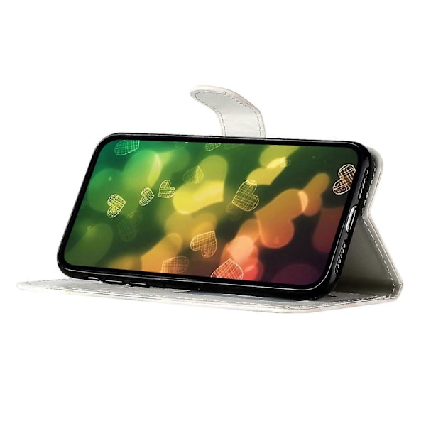Kompatibel med Samsung Galaxy A33 5g Djur Blommor Målningsmönster Plånboksfodral med Kortfack Zekai C1