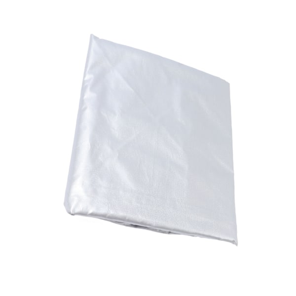 Vaskemaskine og tørretumbler cover polyester fiber vandtæt solbeskyttende beskyttende vaskemaskine cover til vaskeri køkken hjem sølvgrå M