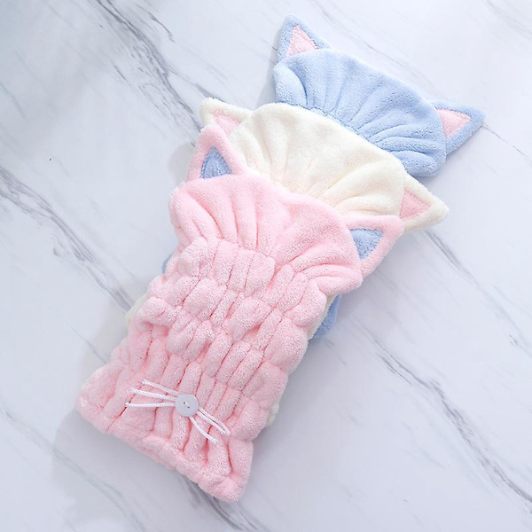 SnabbTorkande Mikrofiber Hårhandduk - Set med 10