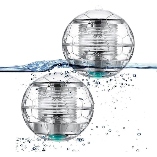 Flytande Solcellslampa för Pool LED Belysning Automatisk Färgskiftande Vattentät Boll Solcellslampa för Trädgårdsdamm, Pool, Utomhus, Partydekoration