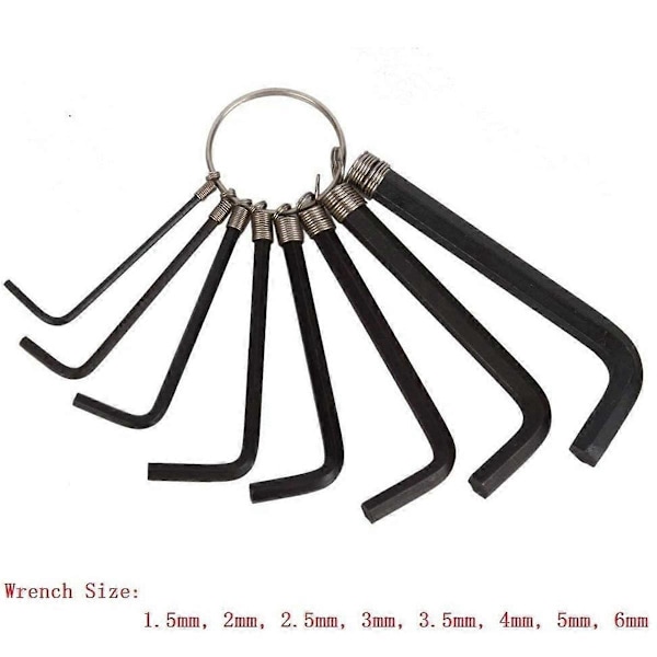 Gitarr Truss Rod Hexnyckelset Gitarrreparationsverktygssats