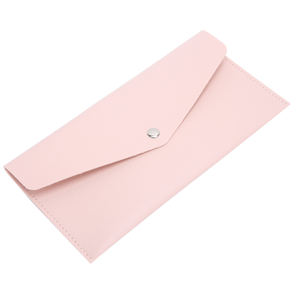 Professionell förvaringsväska för kosmetisk borste Resor Bärbar sminkborsteväska Organizer (rosa)