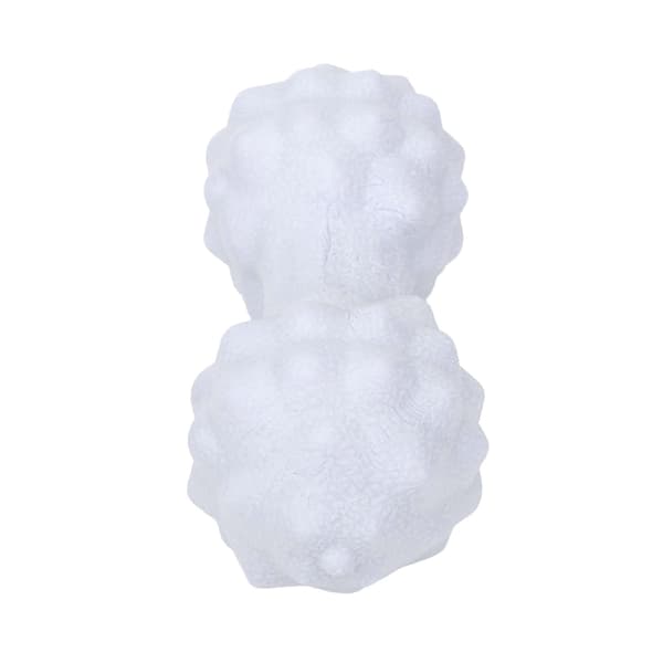 Peanut Massagebold Multi Directional Massage Ergonomisk Blød Dobbelt Lacrosse Massagebold til Stressreduktion Blå