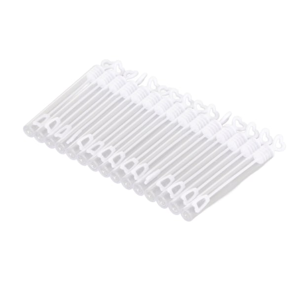 50 st Bubble Wands Transparent utseende Lättvikts Bubble Wands Bulk för bröllopsfester
