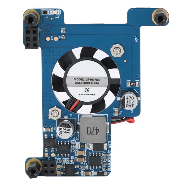 Strømforsyningsmodul for Raspberry Pi 4B / 3B + Ethernet POE Vifte Elektronisk Komponent