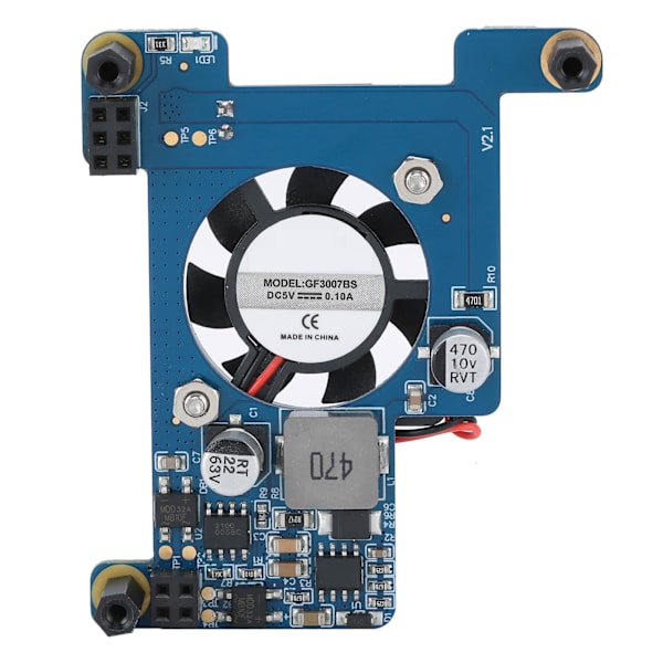 Strømforsyningsmodul til Raspberry Pi 4B / 3B + Ethernet POE blæser elektronisk komponent