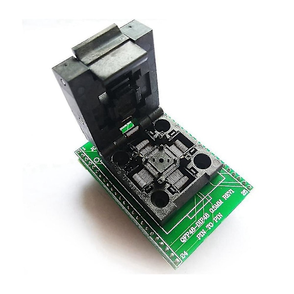 Qfp48 Till Dip48 Ic Test Socket 0.5mm Pitch Lqfp48 Till Dip48 Programmeringsadapter / Tqfp48 Till Dip48 Ada-E