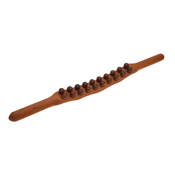 20 pärlmassamassagesticka för hela kroppen universal ergonomisk skrapsticka Triggerpunktsmassagestick för muskelfrigöring