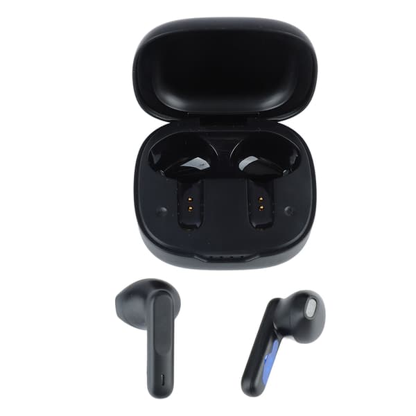 Bluetooth ørepropper Mini bærbare komfortable trådløse stereohodetelefoner for musikk svart