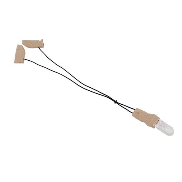 Kuulokojeen pidike Kannettava Anti Lost Cotton BTE kuulolaitteen suojanauha Beige
