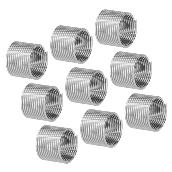 20 stk Gevindreparation M14 x 1,25 Spiral Circle Insert Reducer Møtrik Gevind Expand Socket Set1.5D