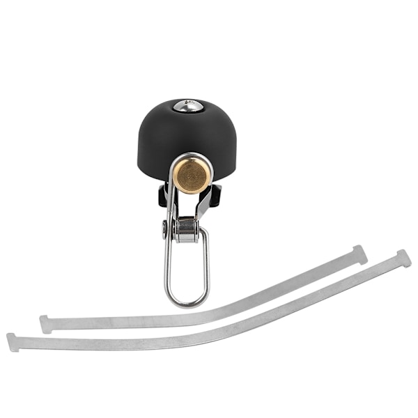 4 färger hållbar cykelklocka ring handtag cykling högt ljud larm cykeltillbehör svart