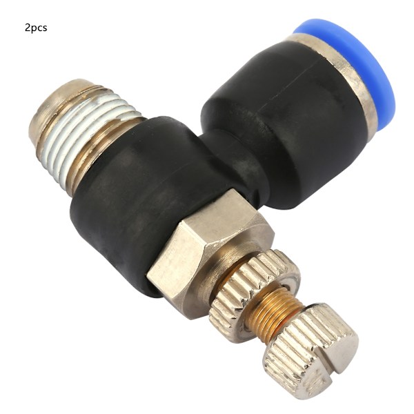 2st rör luftflödeshastighetsregulator rör pneumatisk passning regulatorventil SL6-01